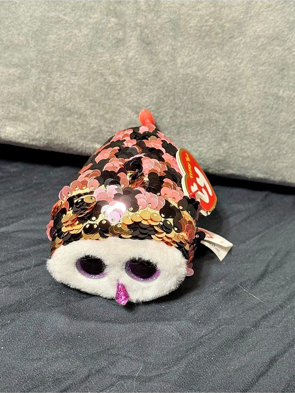 TY Beanie Boos Teeny Tys Stackable Flip Sequin Plush Cheeks Glitter Eyes 2019